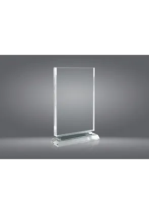Trofeo cristal rectangular cristal