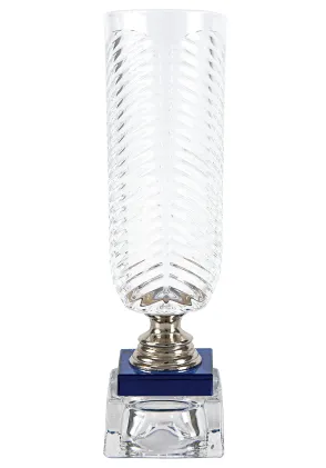 Trofeo jarrón cristal espiga