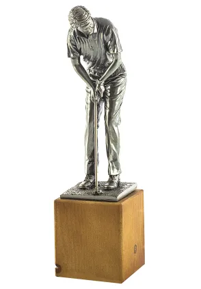 Trofeo un Golfista realizado Resina