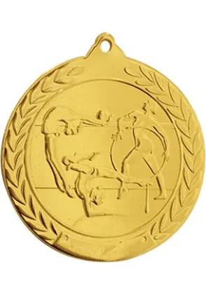 Medalla gimnasia en relieve 50mm