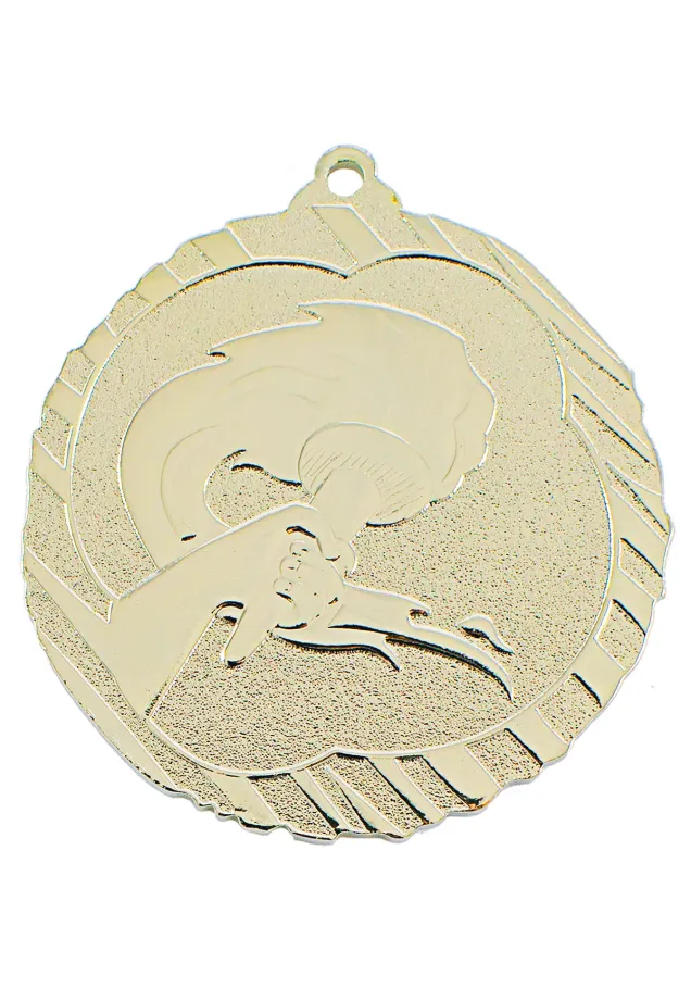 Medalla alegórica en relieve alto 