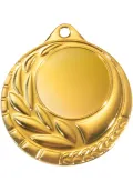 Medalla de Metal Dorada con Diseño de Estrellas 2067 Thumb
