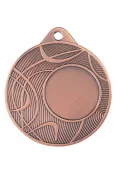 Medalla de Metal Dorada con Diseo Moderno Thumb