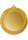 edalla Deportiva Dorada de Metal – Diseño Personalizable Thumb