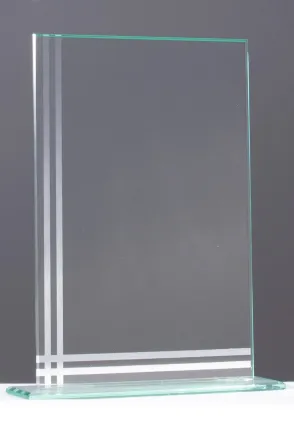 Trofeo de Cristal Rectangular con Diseño Minimalista – Distinción y Profesionalismo 🏆✨