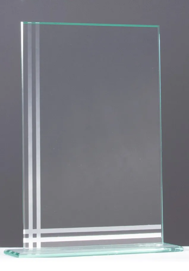 Trofeo de Cristal Rectangular con Diseño Minimalista – Distinción y Profesionalismo 🏆✨