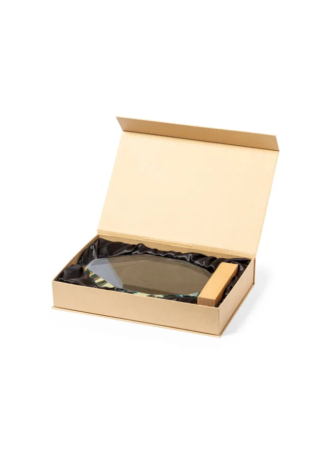 Trofeo de Cristal con Base de Madera – Diseño Exclusivo y Personalizable 🏆✨