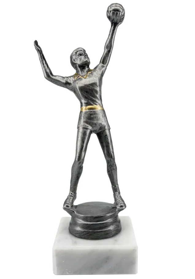Trofeo de Voleibol Masculino con Base de Mármol – Premio Elegante para Competencias y Torneos 🏐🏆