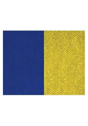 Cinta para medalla azul y amarillo