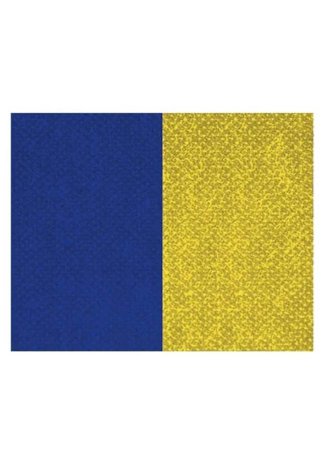 Cinta para medalla azul y amarillo