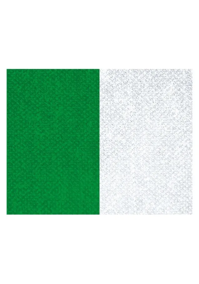 Cinta para medalla verde y blanco