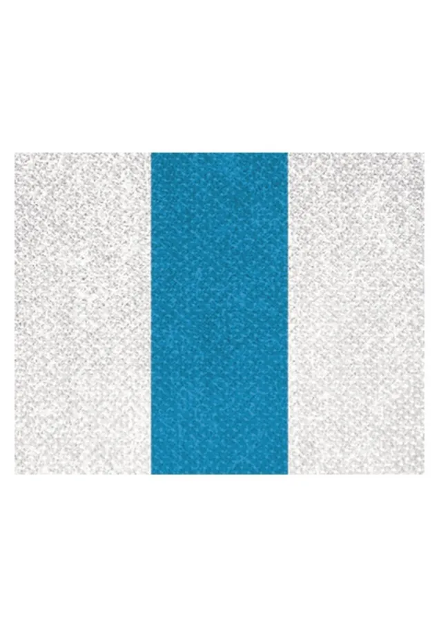Cinta para medalla blanco azul blanco