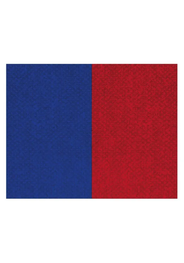 Cinta para medalla azul y rojo