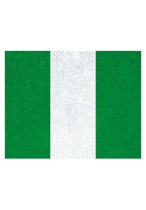 Cinta para medalla verde blanco verde