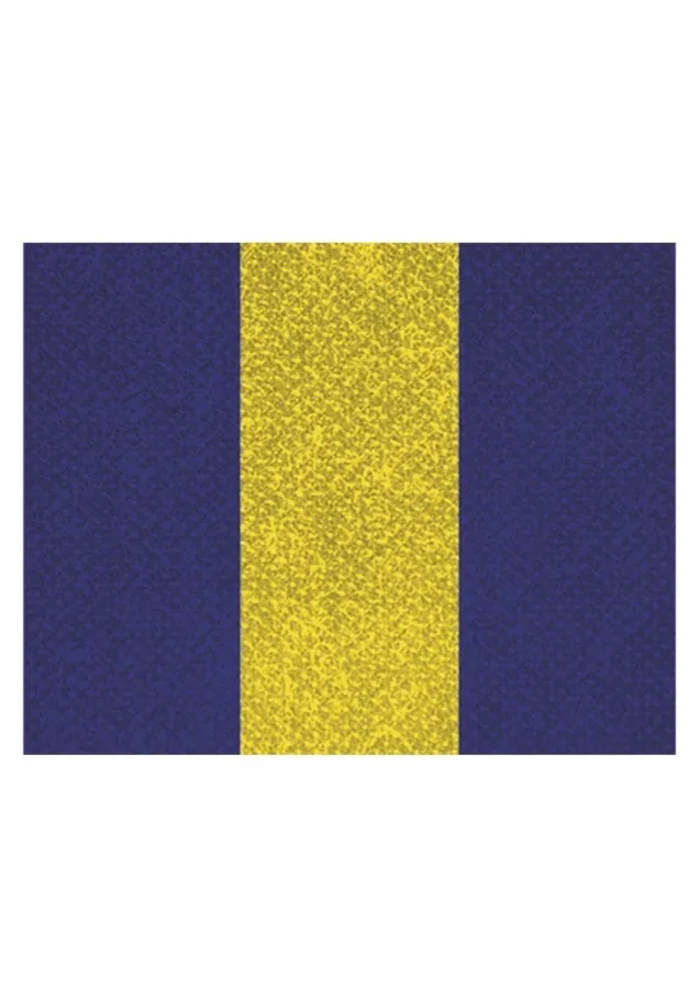Cinta para medalla azul amarillo azul