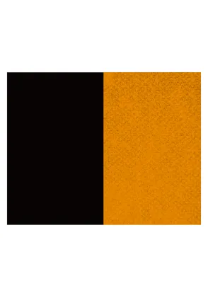 Cinta para medalla negro naranja