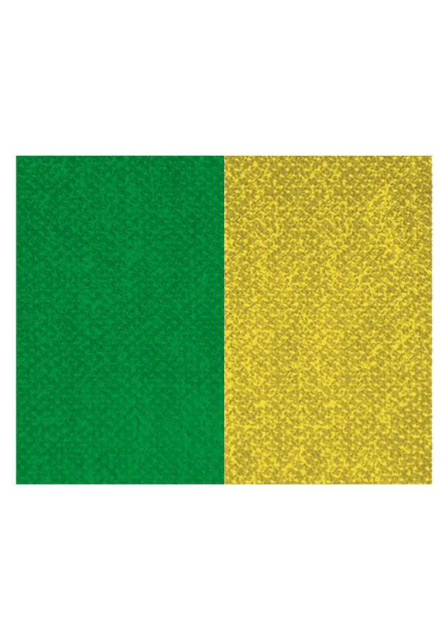 Cinta para medalla verde amarillo
