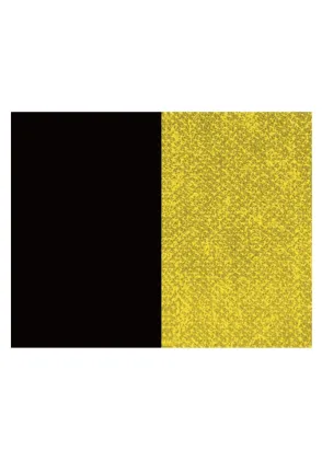 Cinta para medalla negro amarillo