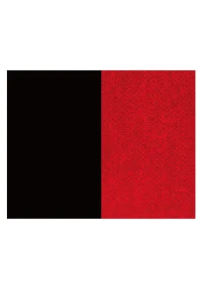 Cinta para medalla negro rojo