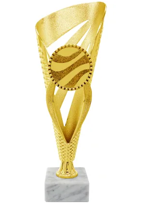 Copa trofeo dorada grande