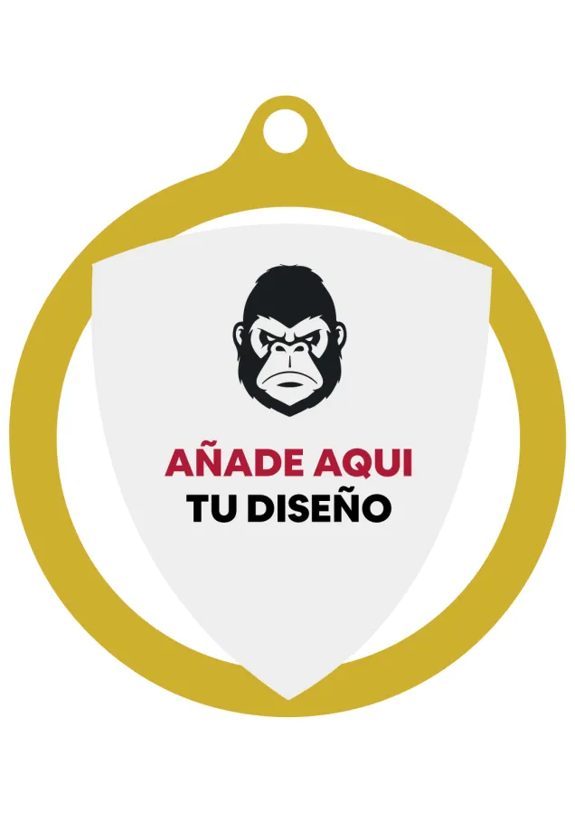 Medalla metacrilato color personalizado