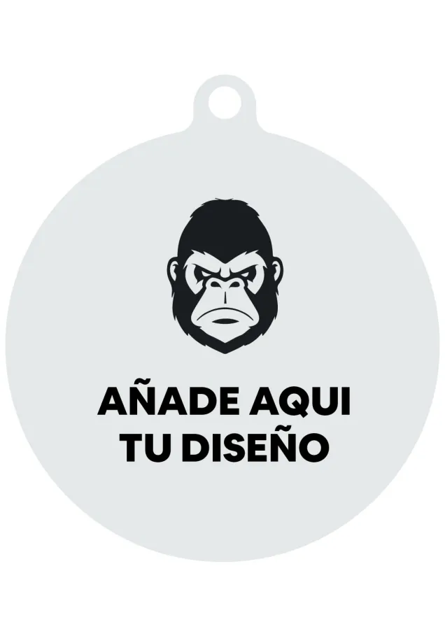 Medalla metacrilato redonda a todo color