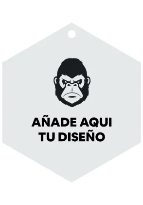 Medalla metacrilato con forma de rombo