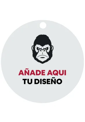 Medalla metacrilato redonda sin aro